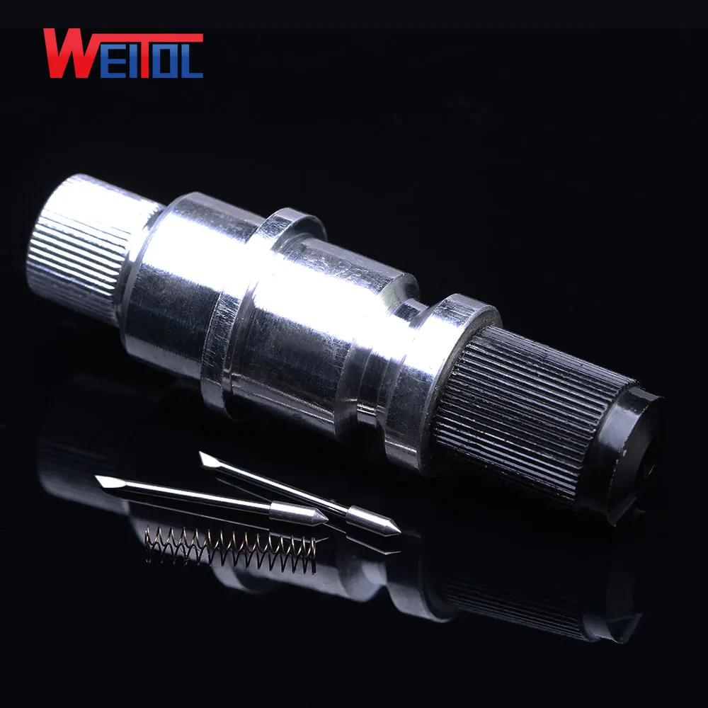 Weitol 5 шт./лот CB09 графитовый плоттер лезвия резак 30/45/60 градусов карбидный плоттер виниловый резак инструменты режущие инструменты
Weitol 5 шт./лот CB09 графитовый плоттер лезвия резак 30/45/60 градусов карбидный плоттер виниловый резак инструменты режущие инструменты