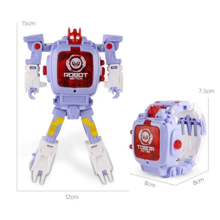 1pc Creative Electronic Robot Watch Toy for Children Gift Deform Robot Cartoon Sport Watch Toy oyuncak
1pc Creative Electronic Robot Watch Toy for Children Gift Deform Robot Cartoon Sport Watch Toy oyuncak