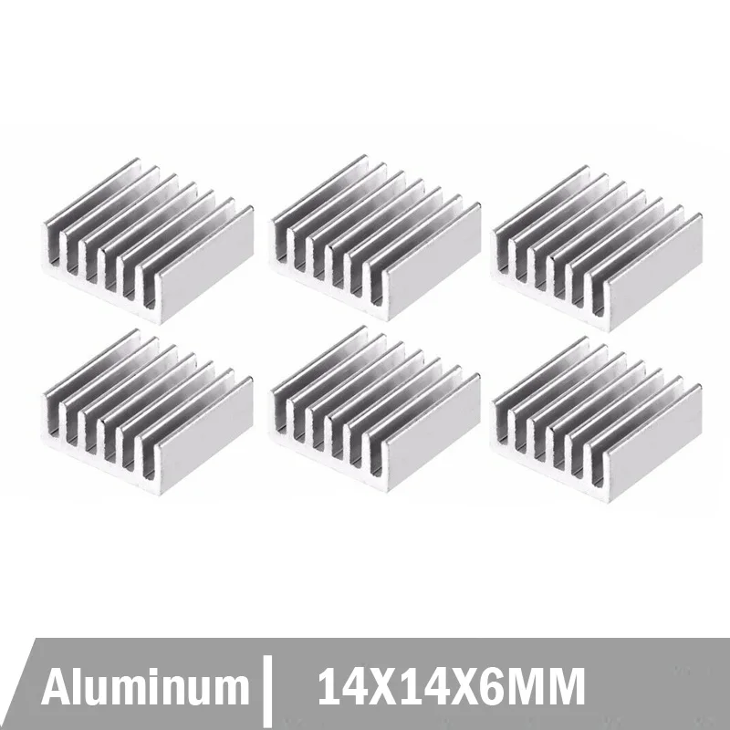 100PCS Lot Aluminum Heat Sink Computer VGA Card for Xbox360 PS Video Memory Cooling Cooler Heatsinks 14x14x6 MM
100PCS Lot Aluminum Heat Sink Computer VGA Card for Xbox360 PS Video Memory Cooling Cooler Heatsinks 14x14x6 MM