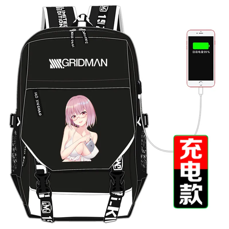 High Quality 2019 SSSS.GRIDMAN Takarada Rikka Printing Backpack Mochila Feminina Canvas School Bags USB Charging Laptop Backpack
High Quality 2019 SSSS.GRIDMAN Takarada Rikka Printing Backpack Mochila Feminina Canvas School Bags USB Charging Laptop Backpack