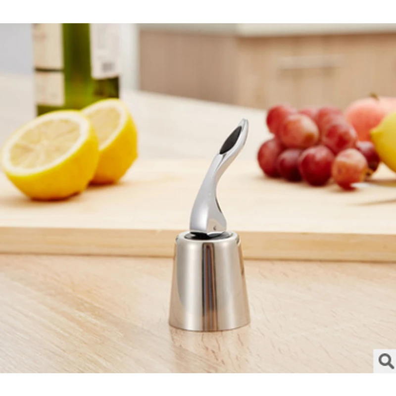 Stainless steel red wine stopper creative red wine bottle opener household goods bottle stopper tool
Stainless steel red wine stopper creative red wine bottle opener household goods bottle stopper tool