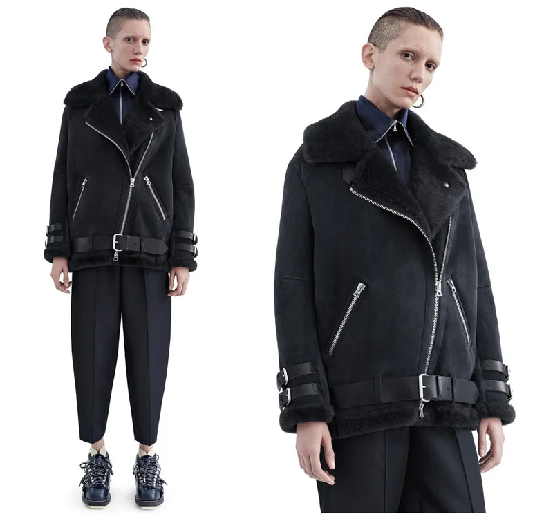 Tcyeek Brand Motorcycle Faux Leather Jacket Women Winter Autumn 2020 New Fashion Coat 8 Color Turn down collar Outerwear LX1289
Tcyeek Brand Motorcycle Faux Leather Jacket Women Winter Autumn 2020 New Fashion Coat 8 Color Turn down collar Outerwear LX1289