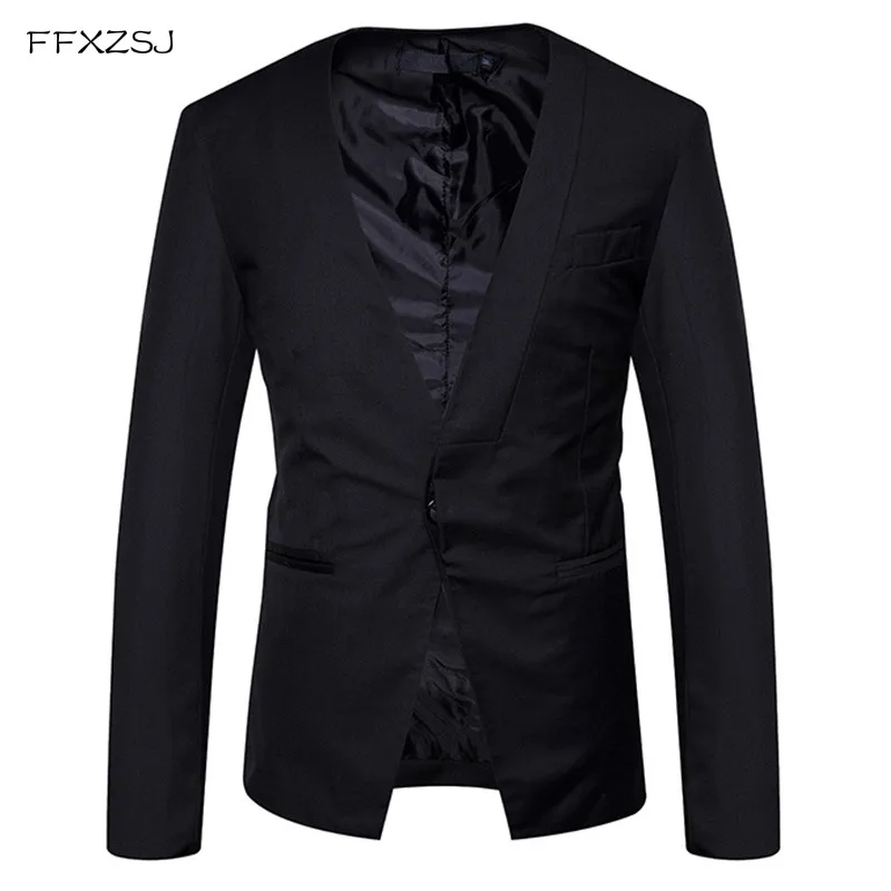 Mens Slim Fit Casual Single Breasted One Button Blazer Jacket 2018 Fashion Brand Men Wedding Business Party Suits and Blazers
Mens Slim Fit Casual Single Breasted One Button Blazer Jacket 2018 Fashion Brand Men Wedding Business Party Suits and Blazers