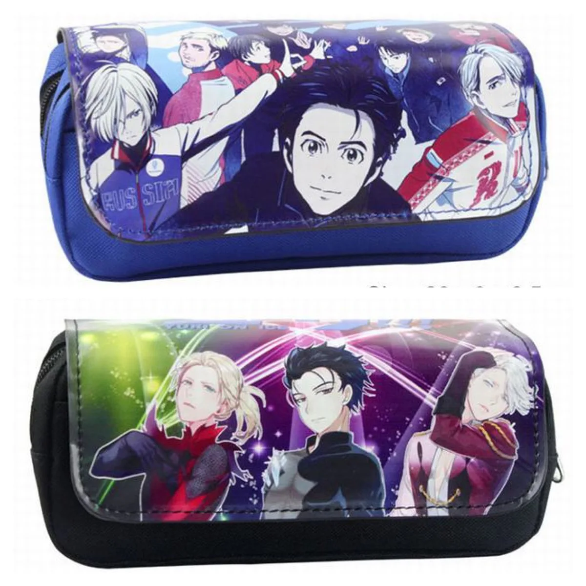 Мультяшная игрушка Юри на льду Katsuki Victor Nikiforov пендас ПУ молнии коллекционный