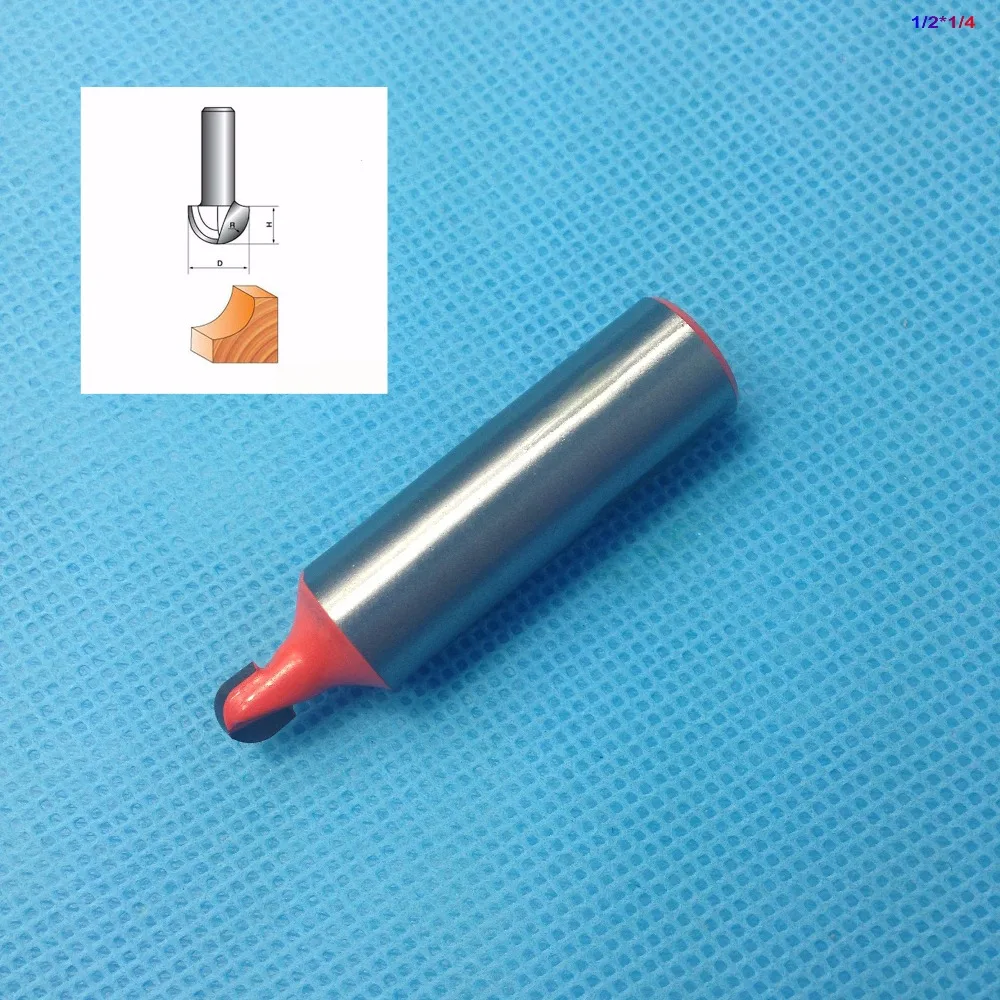 1/4-Inch Diameter Round Nose Router Bit with 1/2-Inch Shank
1/4-Inch Diameter Round Nose Router Bit with 1/2-Inch Shank