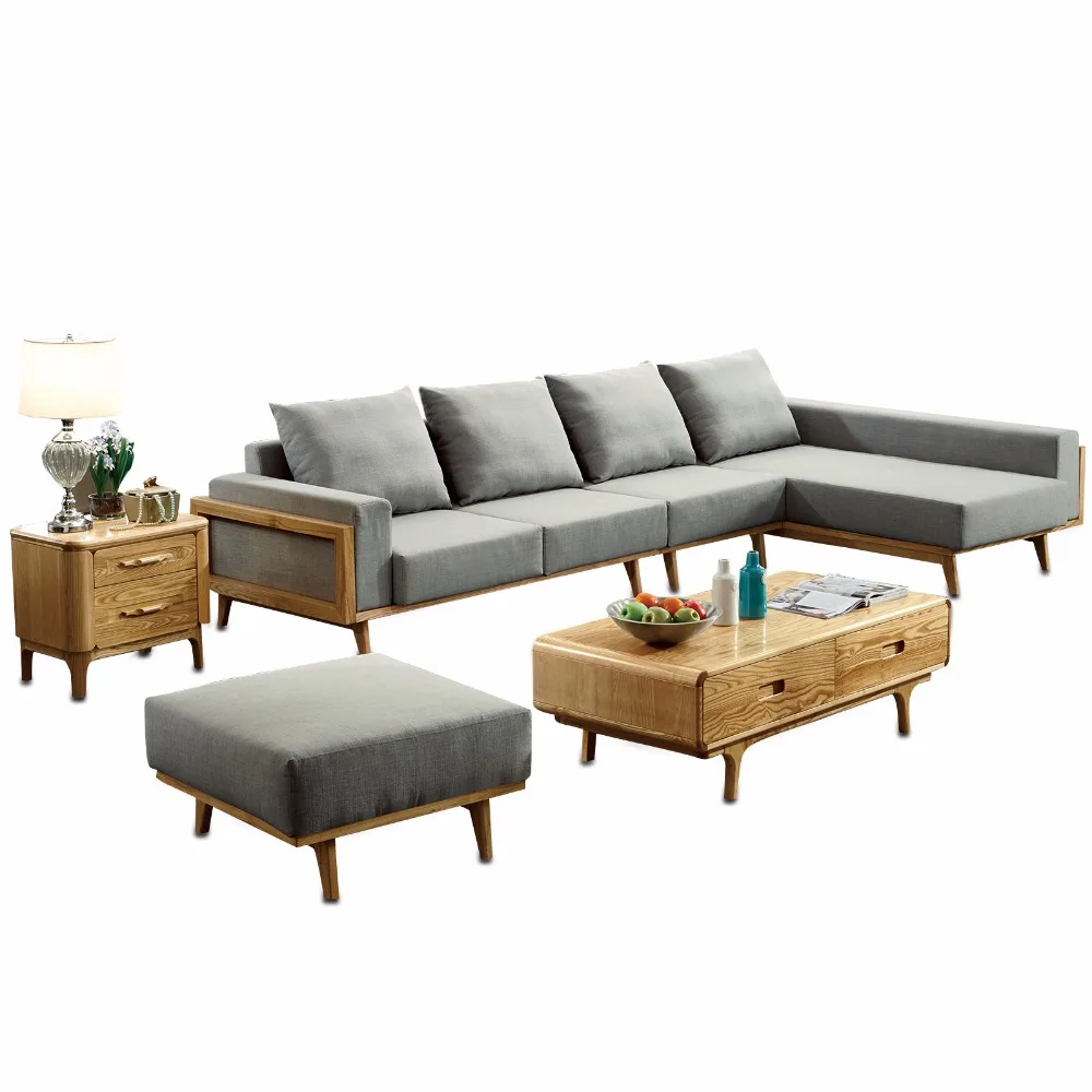 1801B64 Modern living room ash wood solid wood sofa set simple style fabric sofa
1801B64 Modern living room ash wood solid wood sofa set simple style fabric sofa