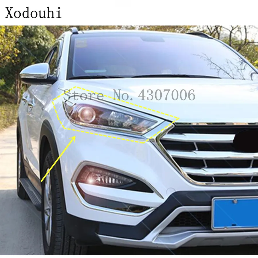 Передсветильник фара для автомобиля Hyundai Tucson 2015 2016 2017 2018, литая Рамка-Палка для капота, хромированная крышка из АБС-пластика, отделка, 2 шт.
Передсветильник фара для автомобиля Hyundai Tucson 2015 2016 2017 2018, литая Рамка-Палка для капота, хромированная крышка из АБС-пластика, отделка, 2 шт.