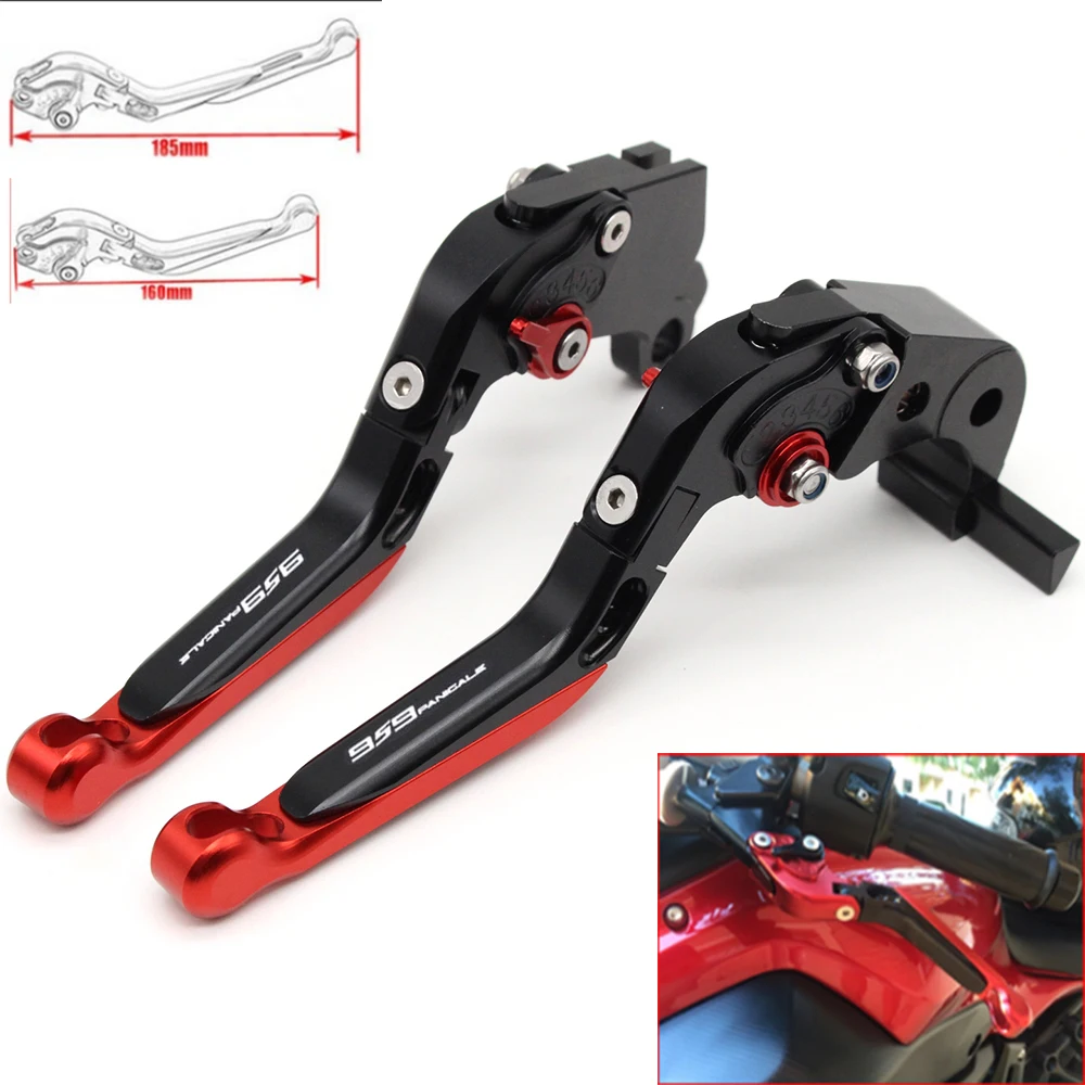 Мотоциклетные CNC регулируемые складные рычаги тормозной муфты для Ducati 959 Panigale 2016-2017 с логотипом (959 Panigale)
Мотоциклетные CNC регулируемые складные рычаги тормозной муфты для Ducati 959 Panigale 2016-2017 с логотипом (959 Panigale)
