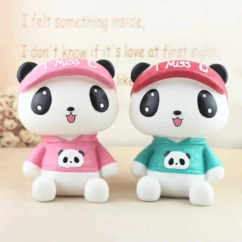 PINNY CutePanda Piggy Nank Creative Child Vinyl Money Box Room Decoration Accessories Ornaments Home Anime Figurines
PINNY CutePanda Piggy Nank Creative Child Vinyl Money Box Room Decoration Accessories Ornaments Home Anime Figurines