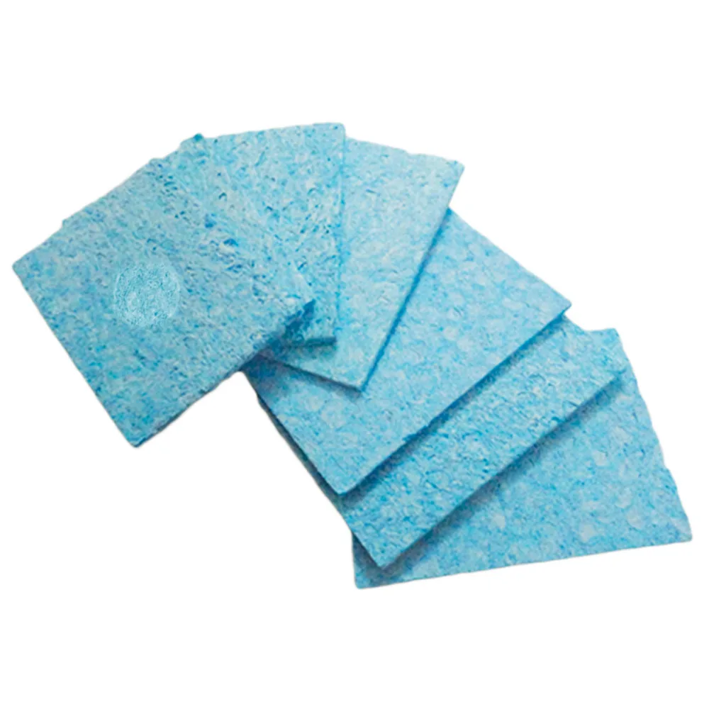 Hand Clean Tool 5pcs High Temperature Soldering Iron Solder Tip Welding Cleaning Reusable Sponge Blue and Yellow Color Random
Hand Clean Tool 5pcs High Temperature Soldering Iron Solder Tip Welding Cleaning Reusable Sponge Blue and Yellow Color Random