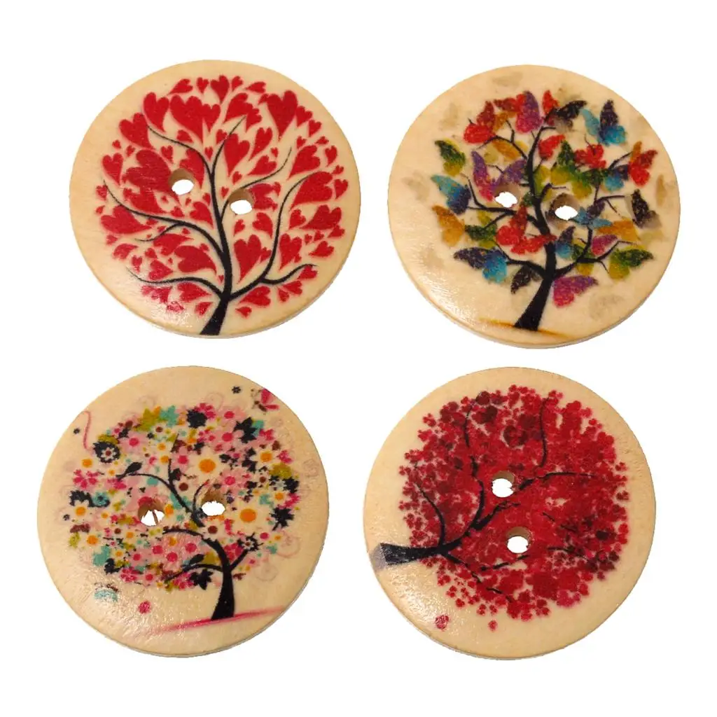 Wood Sewing Button Scrapbooking Round At Random Two Holes Tree Pattern 3cm Dia,20 PCs new
Wood Sewing Button Scrapbooking Round At Random Two Holes Tree Pattern 3cm Dia,20 PCs new