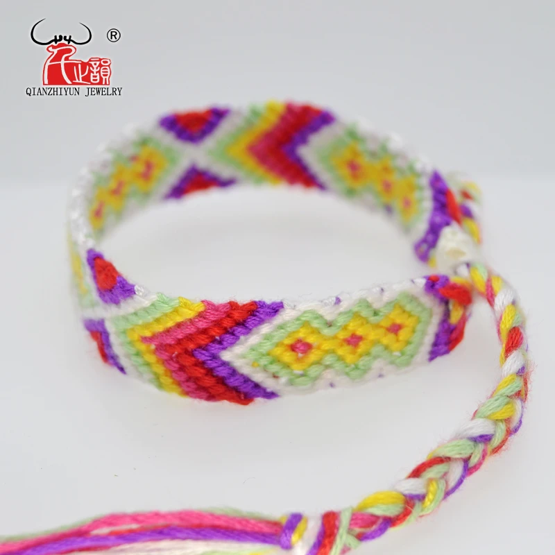 Cotton Friendship Bracelets Anklet Polynesia Style Weave Woven String Handmade Bracelet For Women and Men | Украшения и