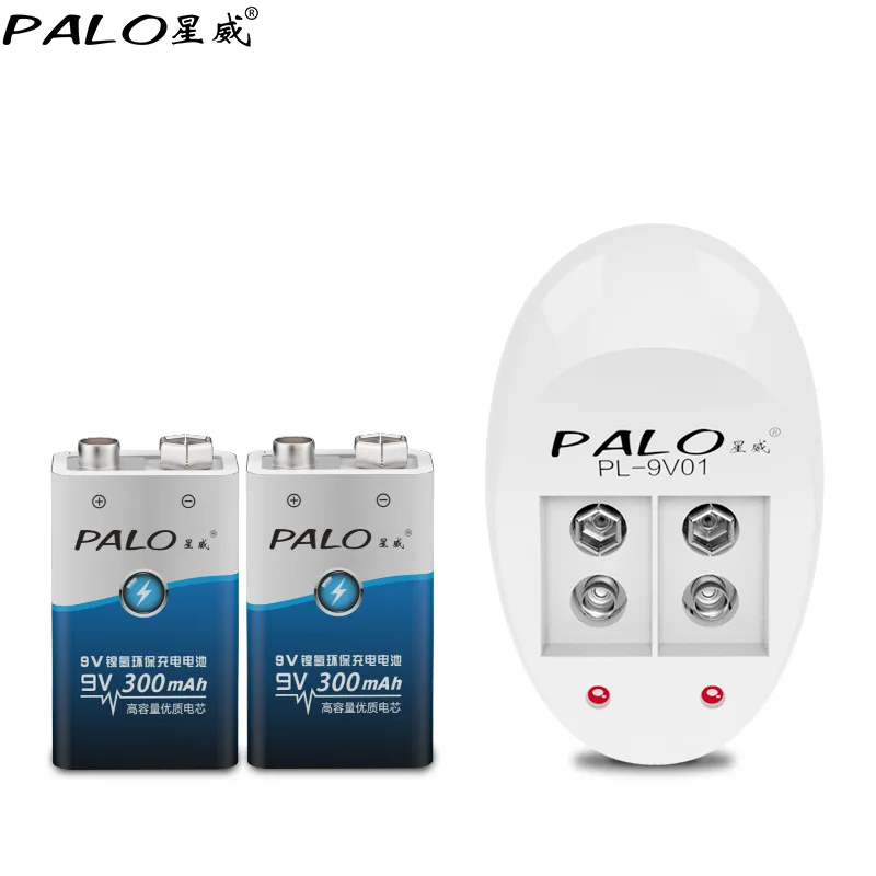 9V Rechargeable Battery Pack US Plug Smart Adapter Charger With 2pcs 300mAh NIMH/Lithium Rechargeable Batteries
9V Rechargeable Battery Pack US Plug Smart Adapter Charger With 2pcs 300mAh NIMH/Lithium Rechargeable Batteries