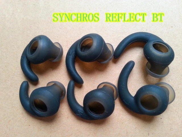 1set(6pcs) replacement silicone ear tips buds earbuds eartips For Synchros Reflect BT Earphone
1set(6pcs) replacement silicone ear tips buds earbuds eartips For Synchros Reflect BT Earphone