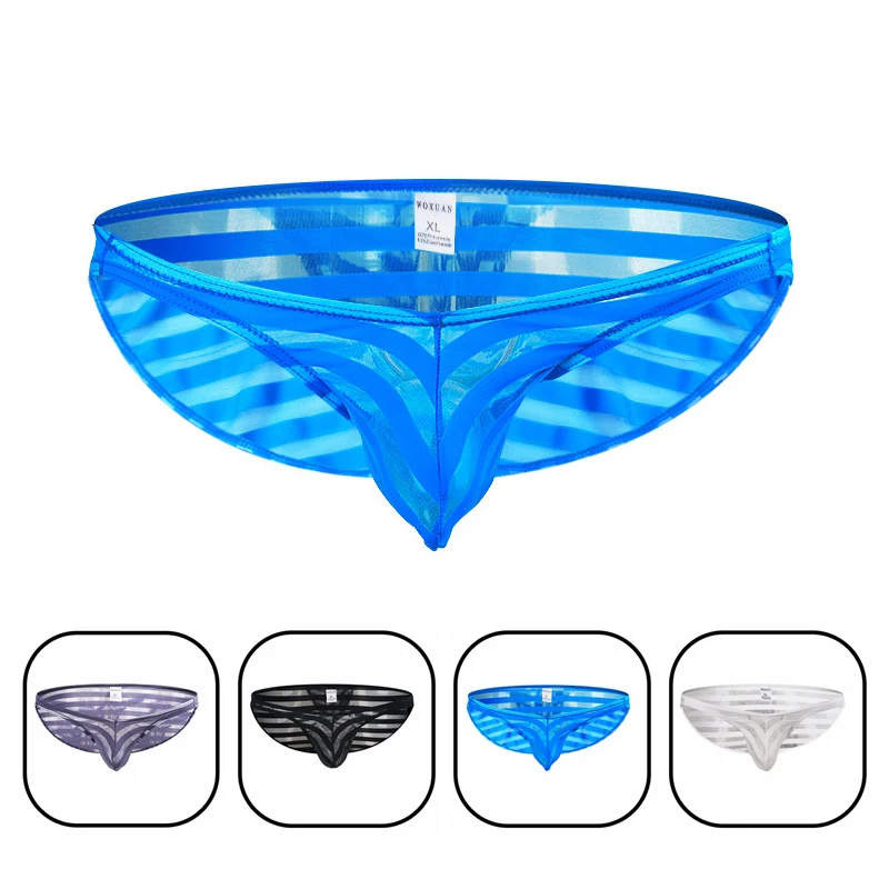 2019 hot Mens Mesh Briefs Transparent Striped Male Panties Sexy Gay U Convex Underpants Men Briefs Slip Shorts
2019 hot Mens Mesh Briefs Transparent Striped Male Panties Sexy Gay U Convex Underpants Men Briefs Slip Shorts