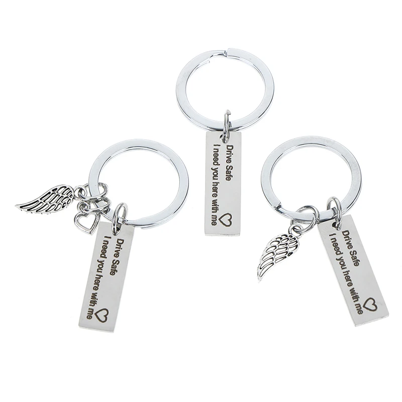 DIY Stainless Steel Keychain Custom Keyring Engraved Drive Safe I Need You Here With Me For Lovers Couples Boyfriend Girlfriend
DIY Stainless Steel Keychain Custom Keyring Engraved Drive Safe I Need You Here With Me For Lovers Couples Boyfriend Girlfriend