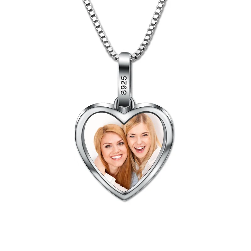 AILIN Personalized Heart Photo Necklace with Birthstone Memorial Photo Jewelry for Mother
AILIN Personalized Heart Photo Necklace with Birthstone Memorial Photo Jewelry for Mother