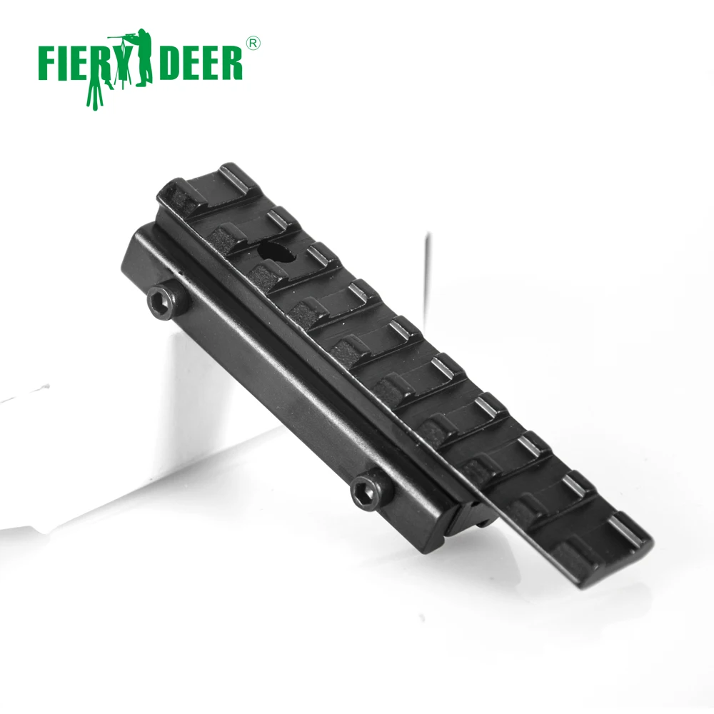Fiery Deer High Quality 11mm to 20mm Dovetail Rail Adapter Converter Mount Scope Base Aluminum Alloy Black/D12
Fiery Deer High Quality 11mm to 20mm Dovetail Rail Adapter Converter Mount Scope Base Aluminum Alloy Black/D12