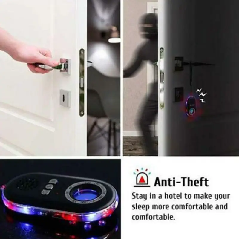 Multifunctional Infrared Detector Anti-Spy Hidden Camera Detector Infrared Anti-lost Anti-theft Alarm System Sensing Device
Multifunctional Infrared Detector Anti-Spy Hidden Camera Detector Infrared Anti-lost Anti-theft Alarm System Sensing Device
