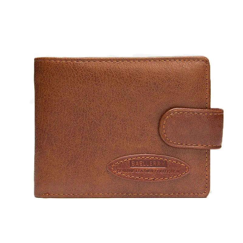 Baellerry 100% Cow Genuine Leather Casual Wallet Men Soft Card Holder Coin Pocket Men's Small Wallets Male Purse Carteira Man
Baellerry 100% Cow Genuine Leather Casual Wallet Men Soft Card Holder Coin Pocket Men's Small Wallets Male Purse Carteira Man