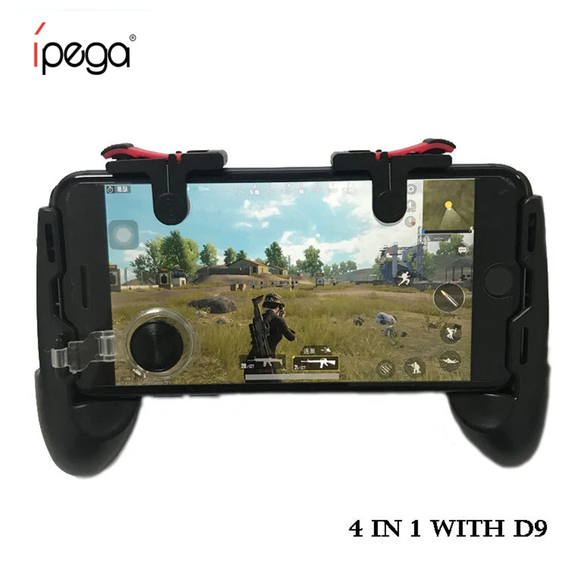 ipega Pubg Mobile Gamepad Pubg Controller for Phone Grip with Joystick / Trigge L1R1 for iPhone Android IOS Mobile Legends Game
ipega Pubg Mobile Gamepad Pubg Controller for Phone Grip with Joystick / Trigge L1R1 for iPhone Android IOS Mobile Legends Game