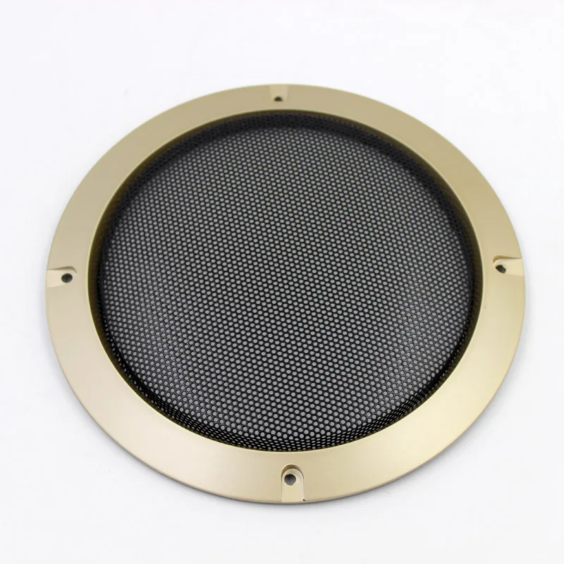 2PCS Car Speaker Grill New 6.6inch Speaker Coaxial Steel Sub Mesh Grille Cover Gold Woofer Cover 185MM Car Speaker Cover
2PCS Car Speaker Grill New 6.6inch Speaker Coaxial Steel Sub Mesh Grille Cover Gold Woofer Cover 185MM Car Speaker Cover