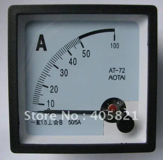 Free shipping!(8pcs) 72*72mm AC Analog Ampere Meter Current Amp Ammeter Panel meter
Free shipping!(8pcs) 72*72mm AC Analog Ampere Meter Current Amp Ammeter Panel meter