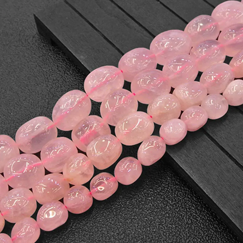 Natural Rose Quartzs Beads Freefrom Potato Loose DIY Beads For Jewelry Making Beads Accessories 15'' For Women Gift
Natural Rose Quartzs Beads Freefrom Potato Loose DIY Beads For Jewelry Making Beads Accessories 15'' For Women Gift
