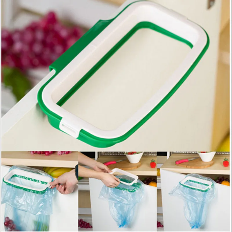 Cupboard Door Back Trash Rack Storage Garbage Bag Holder Hanging Kitchen Cabinet Hanging Trash Rack kitchen Tools
Cupboard Door Back Trash Rack Storage Garbage Bag Holder Hanging Kitchen Cabinet Hanging Trash Rack kitchen Tools