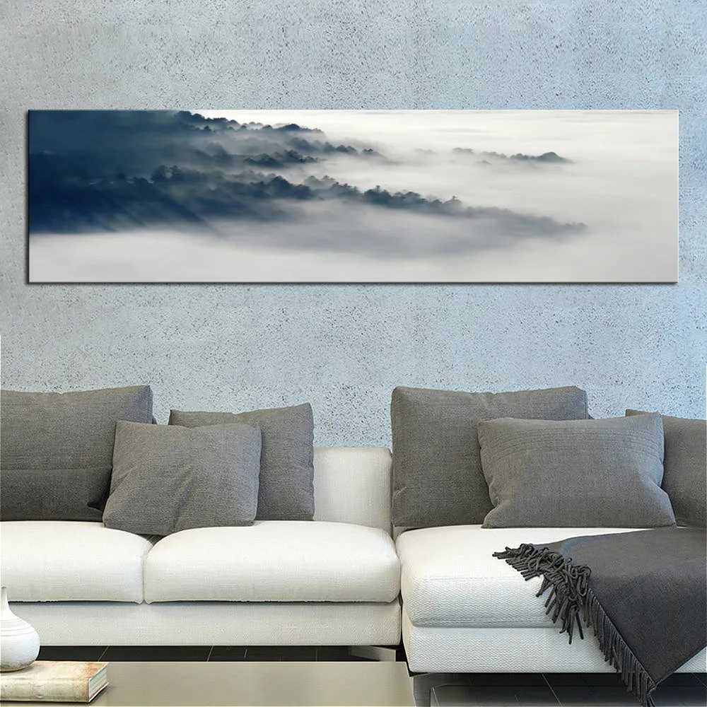 Nordic Poster and Prints Wall Art Canvas Forest Painting Moutain in Cloud and Mist Wall Pictures for Bedroom Living Room Hotel
Nordic Poster and Prints Wall Art Canvas Forest Painting Moutain in Cloud and Mist Wall Pictures for Bedroom Living Room Hotel