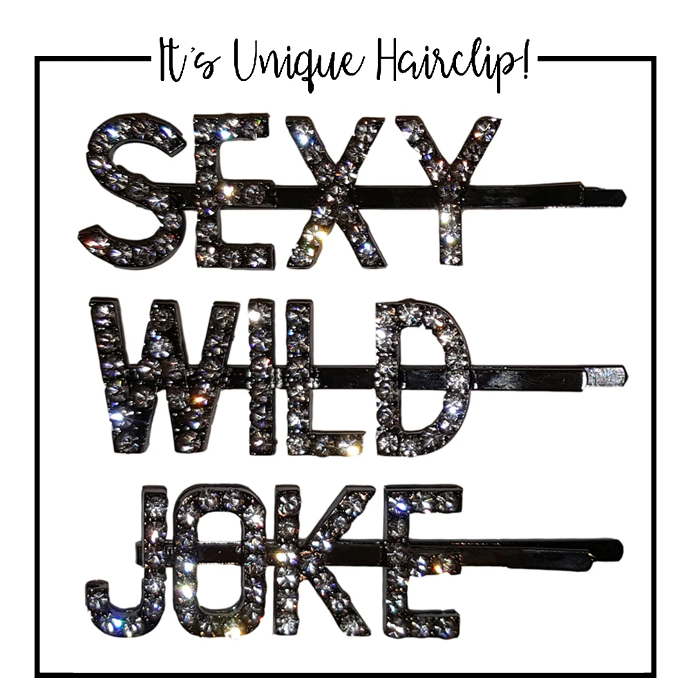 hot fashion Personalized letter/word hairpin rhinestone hairgrip hairclips hair clip grip pin barrette ornament hair accessories
hot fashion Personalized letter/word hairpin rhinestone hairgrip hairclips hair clip grip pin barrette ornament hair accessories