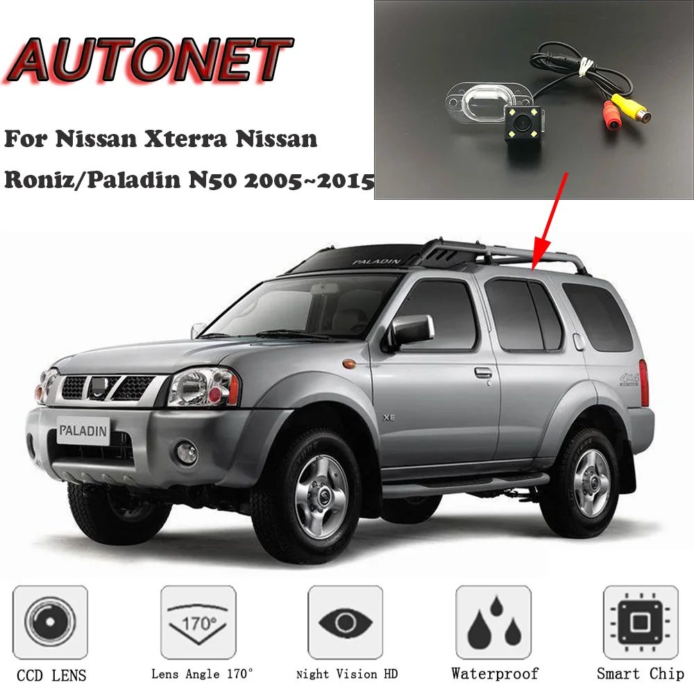Камера заднего вида для Nissan Xterra Roniz/Paladin N50 2005 ~ 2015 CCD/номерной знак | Автомобили и