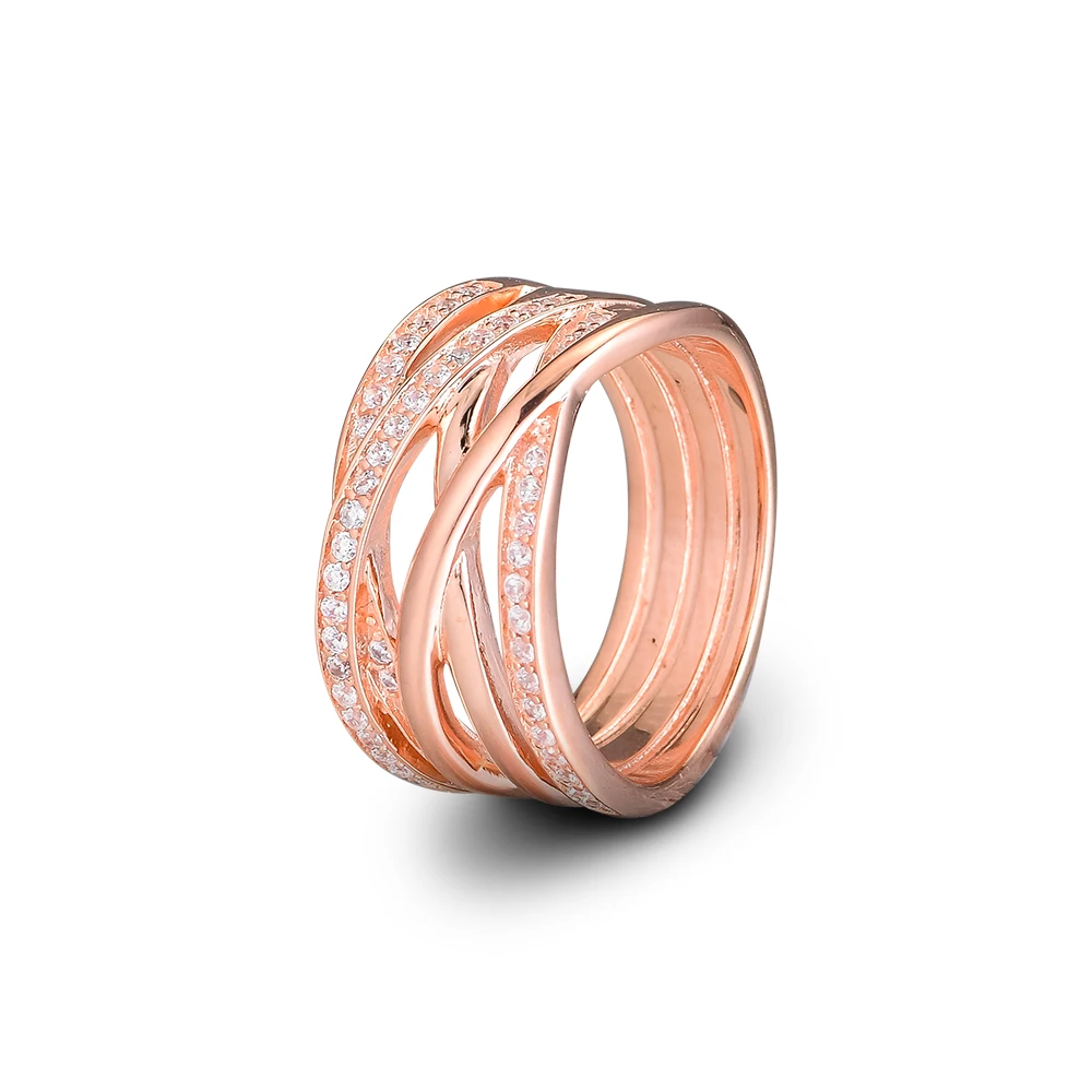 Entwined Rose Rings 100% Authentic 925 Sterling-Silver-Jewelry with Clear CZ Free Shipping
Entwined Rose Rings 100% Authentic 925 Sterling-Silver-Jewelry with Clear CZ Free Shipping