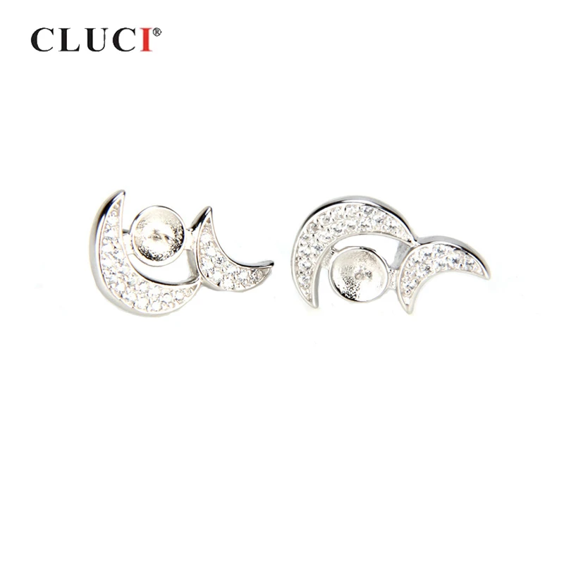 Серебряные серьги в форме двойной Луны CLUCI 925 пробы для женщин, роскошные серьги с жемчугом, серебро 925 пробы, серьги-гвоздики SE043SB
Серебряные серьги в форме двойной Луны CLUCI 925 пробы для женщин, роскошные серьги с жемчугом, серебро 925 пробы, серьги-гвоздики SE043SB
