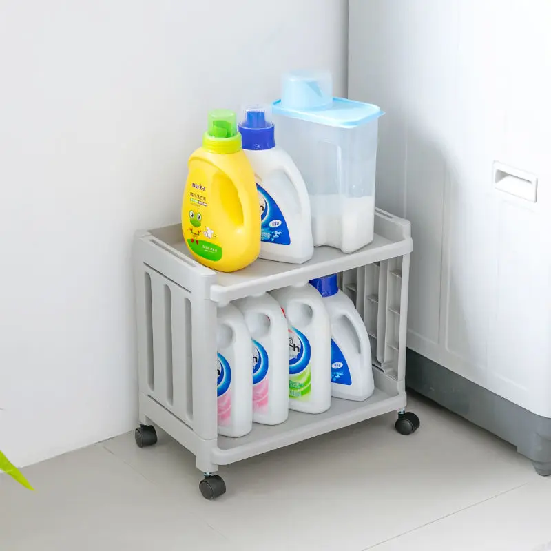 Bathroom Organizer Multi-Layer Plastic Washroom Rack Shelf Towel Storage Shelves Removable With Wheels for Kitchen
Bathroom Organizer Multi-Layer Plastic Washroom Rack Shelf Towel Storage Shelves Removable With Wheels for Kitchen