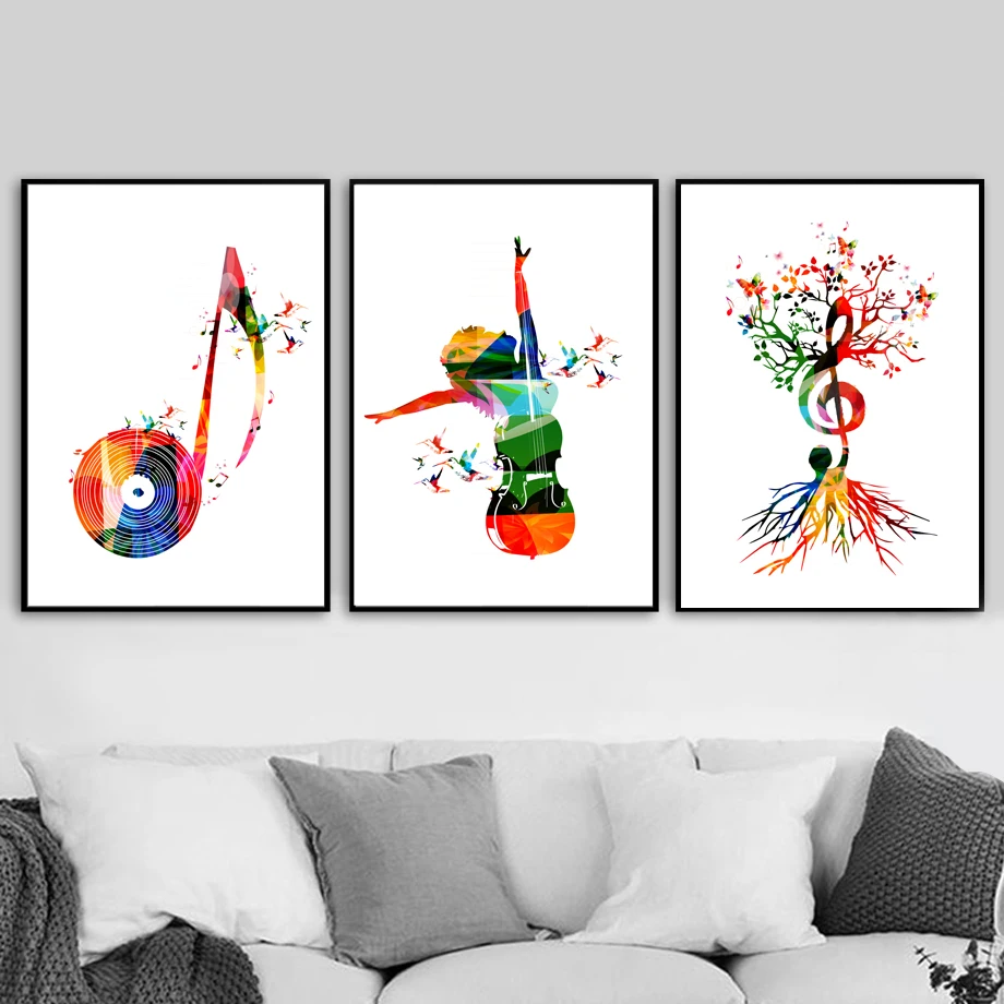 Abstract Music Cello Tree Bird Nordic Poster And Print Wall Art Canvas Painting Wall Pictures For Living Room Bedroom Home Decor
Abstract Music Cello Tree Bird Nordic Poster And Print Wall Art Canvas Painting Wall Pictures For Living Room Bedroom Home Decor