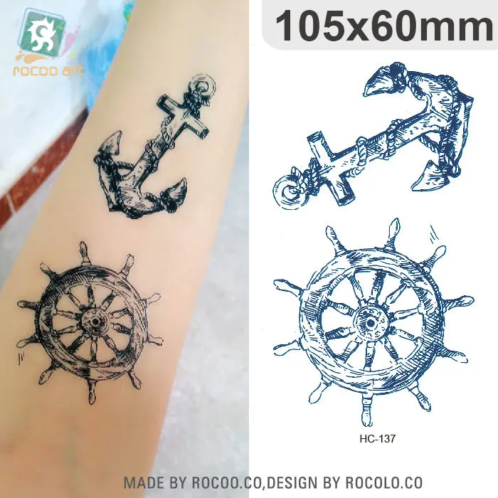 Rocooart HC126-150 Temporary Tattoo Stickers Imperial Crown Love Anchor Fake Tattoo Small Scars Cover Body Art Tattoo Stickers
Rocooart HC126-150 Temporary Tattoo Stickers Imperial Crown Love Anchor Fake Tattoo Small Scars Cover Body Art Tattoo Stickers