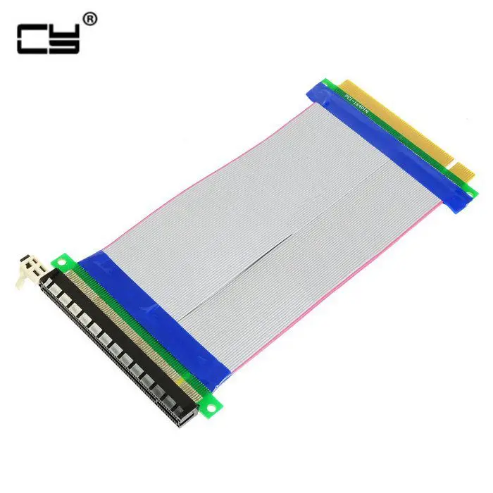 PCI-E Экспресс 16X до 16x штекер-гнездо Райзер Расширитель карта ленточный кабель 20 см
PCI-E Экспресс 16X до 16x штекер-гнездо Райзер Расширитель карта ленточный кабель 20 см