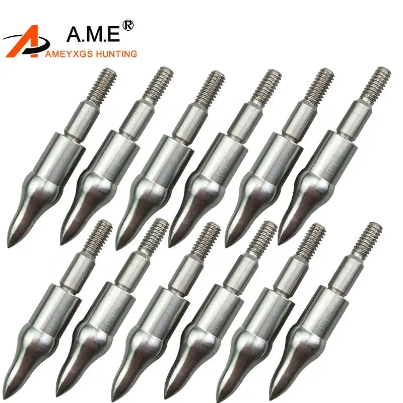 100 Pcs Point Arrowheads Metal Target Broad head For Archery Arrows Stainless Steel Hunting Accessories 150 Grain
100 Pcs Point Arrowheads Metal Target Broad head For Archery Arrows Stainless Steel Hunting Accessories 150 Grain