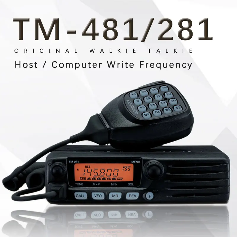 65W Base Radio TM481 OR TM281A 136-174 OR 400-470MHz Over 10KM Mobile Two Way Radio Car Radio Station Walkie Talkie
65W Base Radio TM481 OR TM281A 136-174 OR 400-470MHz Over 10KM Mobile Two Way Radio Car Radio Station Walkie Talkie