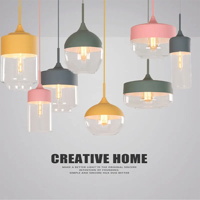 Nordic Modern loft hanging Glass Pendant Lamp E27 E26 LED Pendant lights Restaurant Bar Loft Coffee Pendant Industrial Light
Nordic Modern loft hanging Glass Pendant Lamp E27 E26 LED Pendant lights Restaurant Bar Loft Coffee Pendant Industrial Light