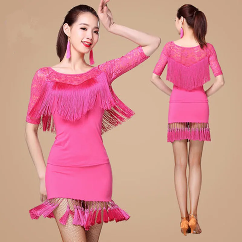 woman tassel latin dance dress lace costumes salsa cha cha tango ballroom dress
woman tassel latin dance dress lace costumes salsa cha cha tango ballroom dress