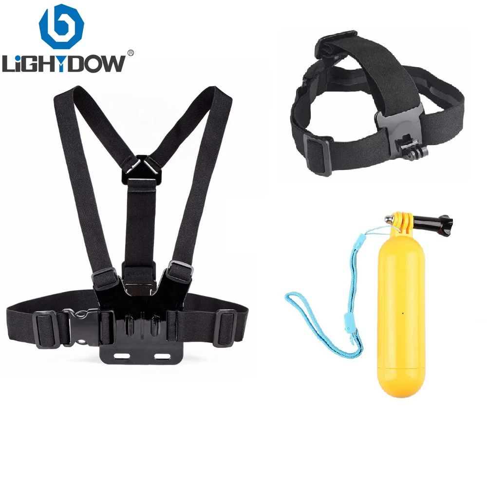 Аксессуары Lightdow Gopro 3 в 1, нагрудный ремень + головной ремень + плавающая ручка для GoPro Hero 7 6 5 4 SJCAM Xiaoyi, Спортивная камера
Аксессуары Lightdow Gopro 3 в 1, нагрудный ремень + головной ремень + плавающая ручка для GoPro Hero 7 6 5 4 SJCAM Xiaoyi, Спортивная камера