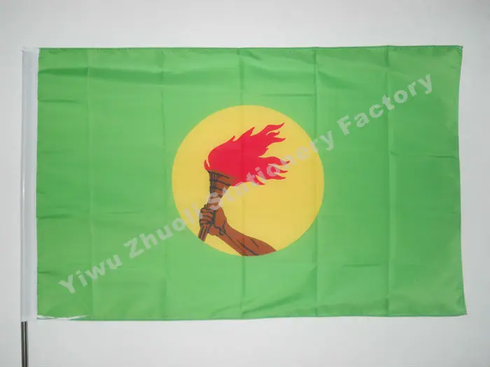 Заир флаг 150X90cm (3x5FT) 120 г 100D полиэстер двойной сшитый Высокое качество Бесплатная