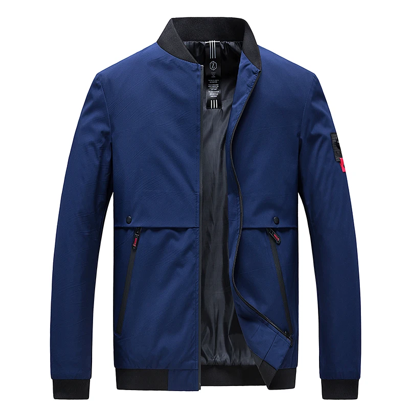 Jacket Men Stand Collar Windbreaker Male Casual Baseball Jackets Mens Autumn Bomber Jackets Fashion Zipper Jacket Men Outwear
Jacket Men Stand Collar Windbreaker Male Casual Baseball Jackets Mens Autumn Bomber Jackets Fashion Zipper Jacket Men Outwear