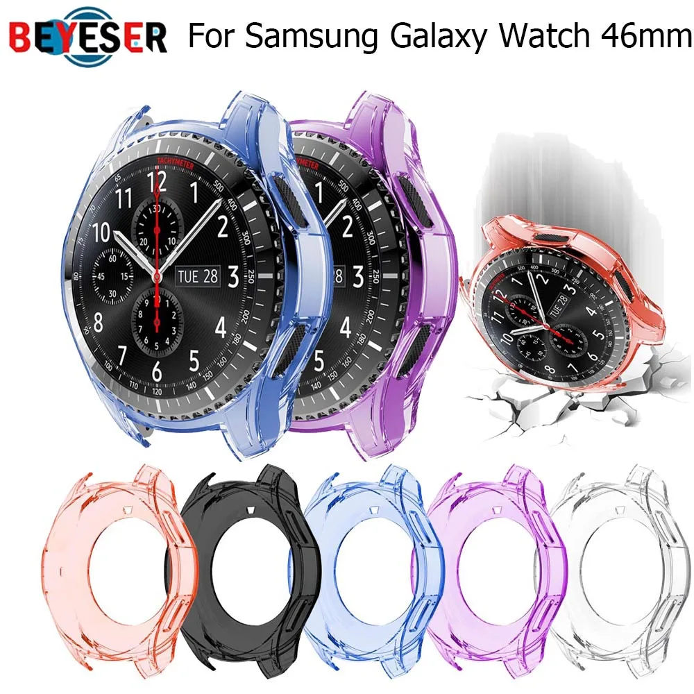 Wearable Devices Ultra-thin Soft TPU Protection Silicone Case Cover For Samsung Galaxy Watch 46mm Smartwatch Accessories cases
Wearable Devices Ultra-thin Soft TPU Protection Silicone Case Cover For Samsung Galaxy Watch 46mm Smartwatch Accessories cases