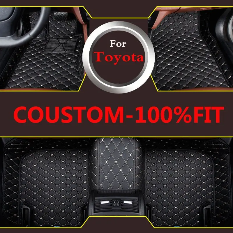 Модные автомобильные коврики подкладки на заказ для Toyota Sequoia Crown 86 Previa Sienna Wishvenza