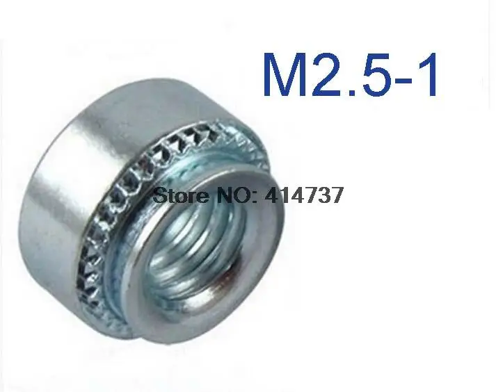 100pcs/lot High Quality RoHS M2.5-1 M2.5 Press Nut Clinching Nut Steel Zinc Plated Rivet Nuts Inserting Self Clinching Nuts
100pcs/lot High Quality RoHS M2.5-1 M2.5 Press Nut Clinching Nut Steel Zinc Plated Rivet Nuts Inserting Self Clinching Nuts
