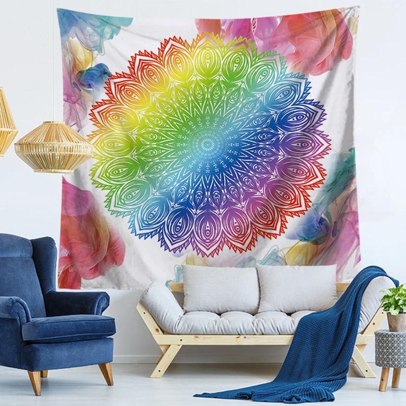 Home Decorative Wall Hanging Carpet Tapestry Rectangle Bedspread New Mandala Color Design Pattern GT1319
Home Decorative Wall Hanging Carpet Tapestry Rectangle Bedspread New Mandala Color Design Pattern GT1319
