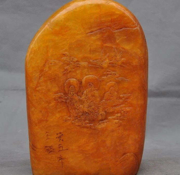free shipping Old China Tianhuang Shoushan Stone Craved Guanyin Buddha Crane Statue Seal Stamp
free shipping Old China Tianhuang Shoushan Stone Craved Guanyin Buddha Crane Statue Seal Stamp